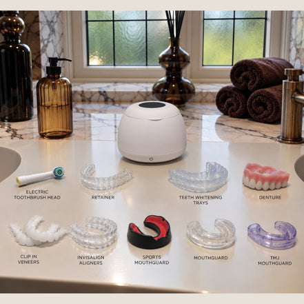 Ultrasonic Cleaning Orb - Black