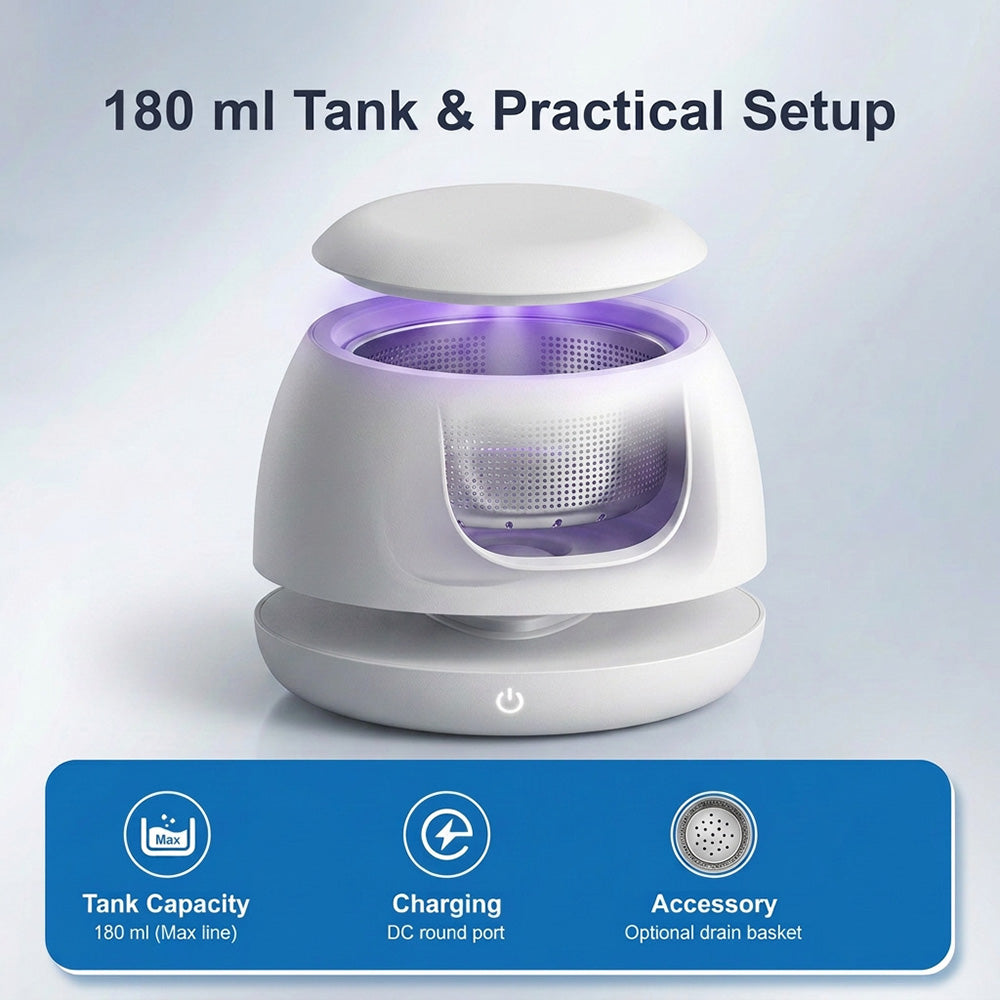 Ultrasonic Cleaning Orb - White