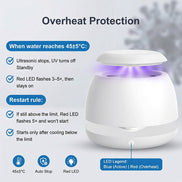 Ultrasonic Cleaning Orb - White