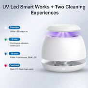 Ultrasonic Cleaning Orb - White