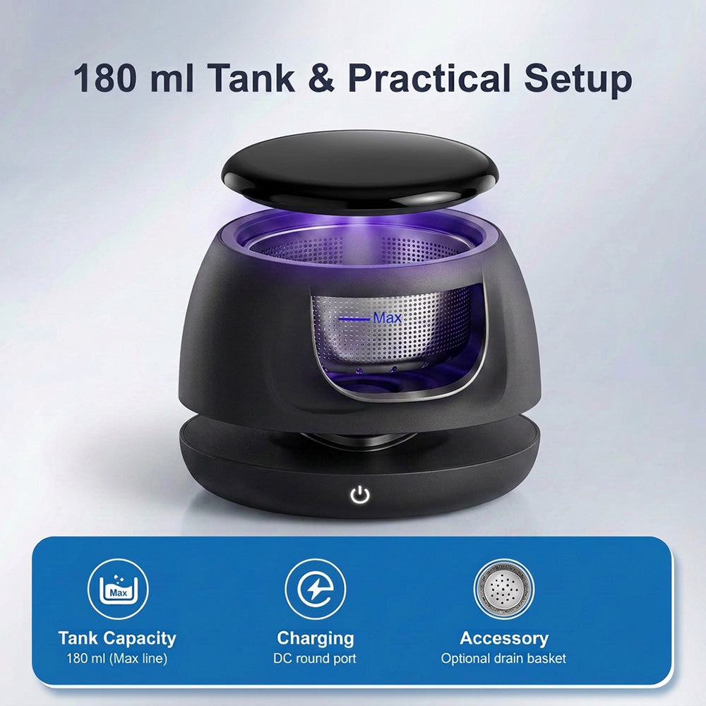 Ultrasonic Cleaning Orb - Black