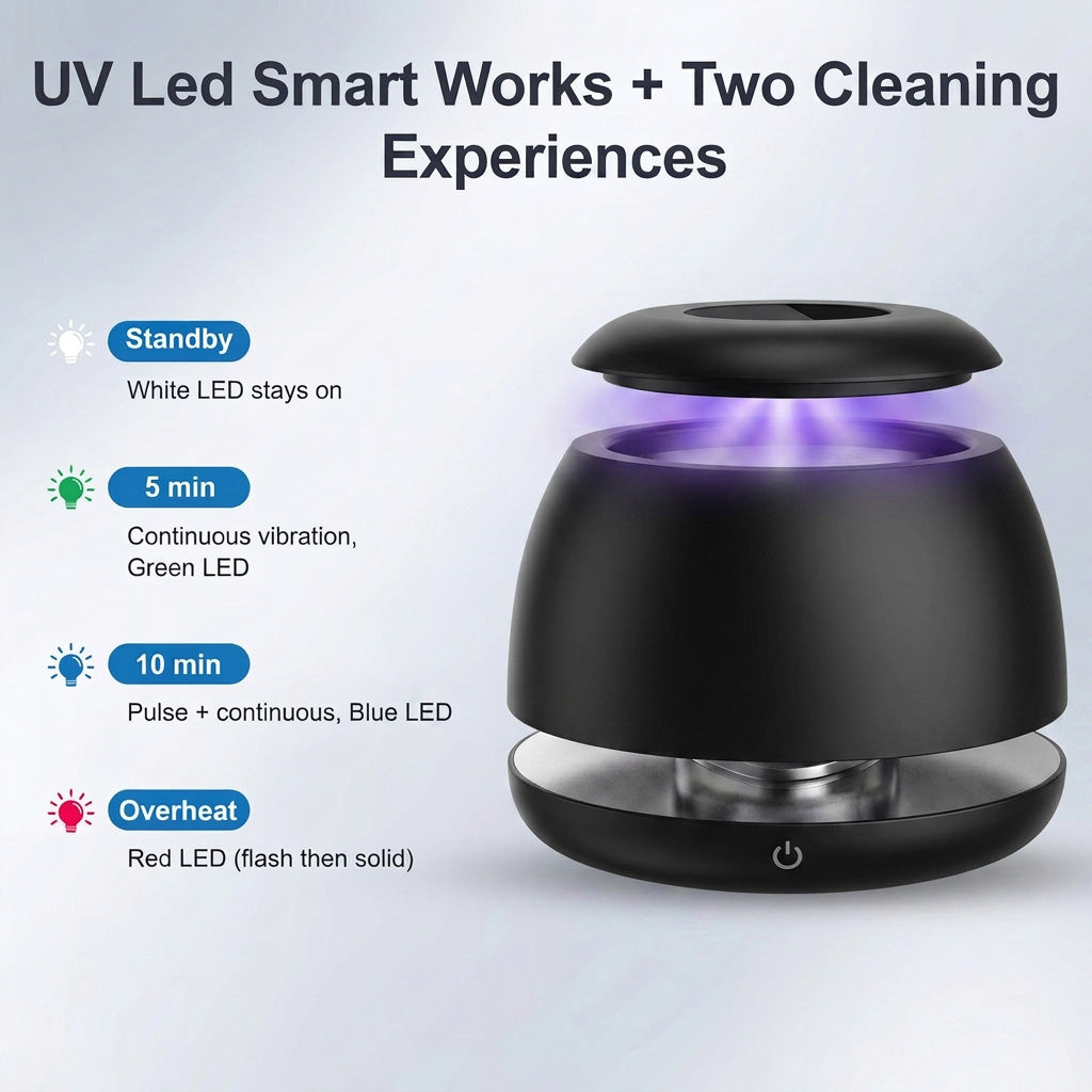 Ultrasonic Cleaning Orb - Black
